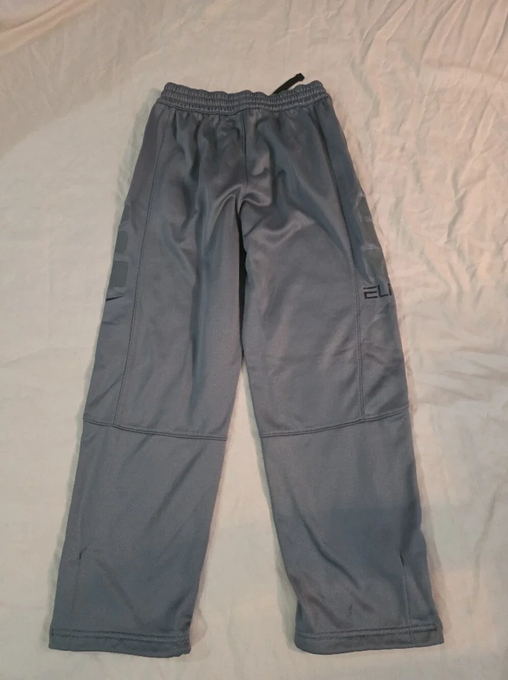 Nike Dri-Fit Kid's Gray Athletic Pants-Large